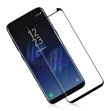 Samsung Galaxy S8 HuTech Skrmskydd CASE-Friendly (Full-Glue)