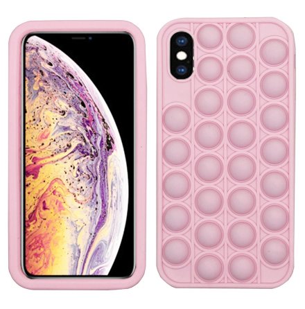 iPhone X/XS - Elegant Skyddande Fidget Pop It Silikonskal