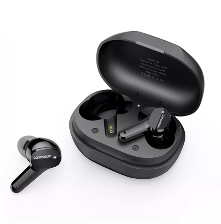 Langsdom T26 Earbuds Kristallklart Kraftfullt Ljud Bluetooth