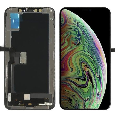 iPhone XS Max LCD & Pekskrm Digitizer Ruiji AAA+++