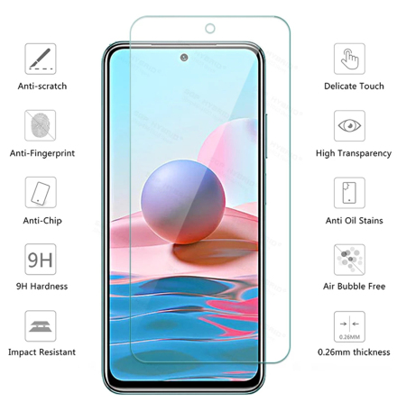 Xiaomi Redmi Note 10S Standard Skrmskydd HD 0,3mm