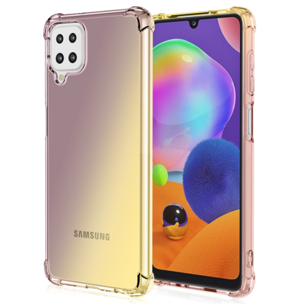 Samsung Galaxy A22 4G - Sttdmpande Stilrent Silikonskal