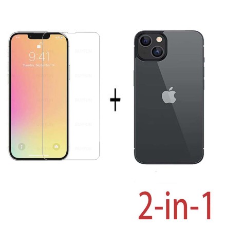 iPhone 13 Mini Fram- & Baksida Sk�rmskydd 0,3mm