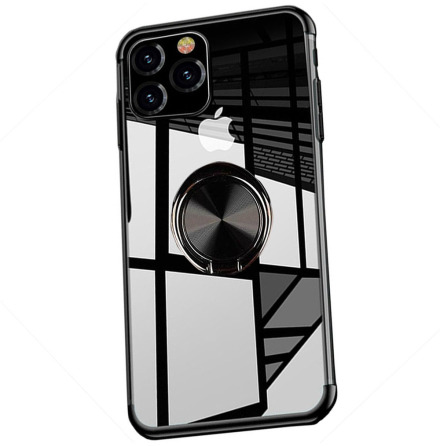 iPhone 13 Pro Max - Stilsäkert Praktiskt Skal med Ringhållare
