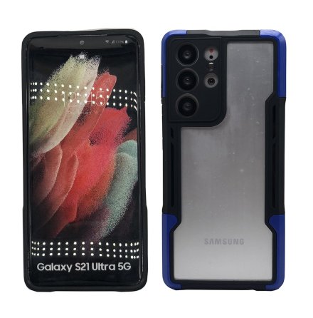 Samsung Galaxy S21 Ultra - Stilskert Skyddande Skal