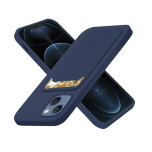 iPhone 13 Pro Max - Elegant Smidigt Floveme Skal med Korthållare