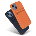iPhone 13 Mini - Praktiskt Stilrent Skal med Korthållare
