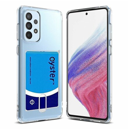 Samsung Galaxy A53 5G - St�td�mpande Skal med Korth�llare