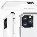 iPhone 11 - 1 Set Stötdämpande Silikonskal med Skärmskydd