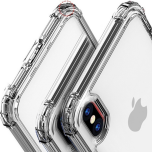 iPhone XS Max - 1 Set Skal med Korthållare och Skärmskydd