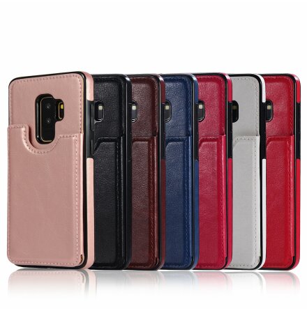 Samsung Galaxy S9+ - NKOBEE Läderskal med Plånbok/Kortfack