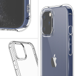 iPhone 14 Pro - 1 Set Stötdämpande Silikonskal med Skärmskydd