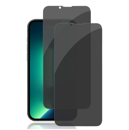 iPhone 14 Skrmskydd Anti-Spy HD 0,3mm