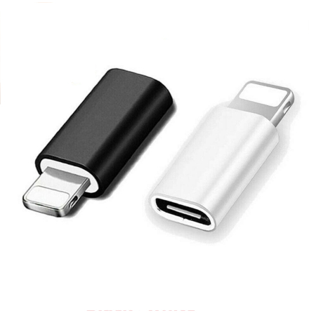 Micro-USB till Lightning Adapter 2in1 Laddning + Dataöverföring