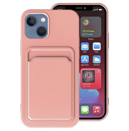iPhone 14 Plus - Effektfullt Stilskert Skal med Korthllare