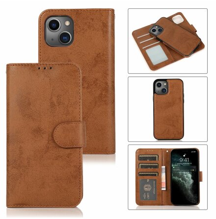 Praktiskt LEMAN Pl�nboksfodral - iPhone 14