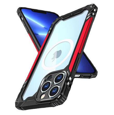 iPhone 14 Pro Max - St�td�mpande Skyddande Stiligt Skal