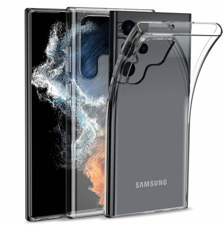 Samsung Galaxy S23 Ultra - Skyddande Ultra Tunt Silikonskal