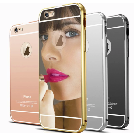 iPhone 6/6S - Elegant skal frn LEMAN (ram i Aluminium)