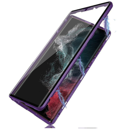 Samsung Galaxy S23 - Skyddande Magnetisk Dubbel Skal