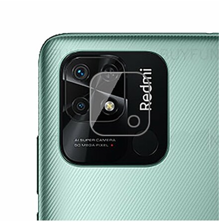 Xiaomi Redmi 10C Kameralinsskydd HD-Clear 0,3mm