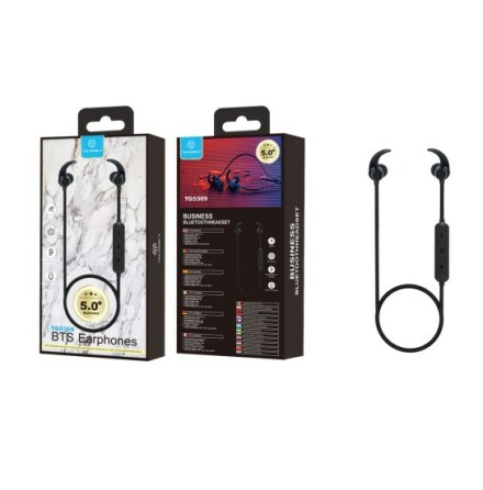 In-ear Bluetooth Hrlurar Sweatproof 5.0 Magnetisk Svart