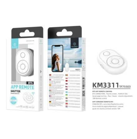 Trdls Bluetooth Fjrrkontroll fr Appkommandon iOS/Android