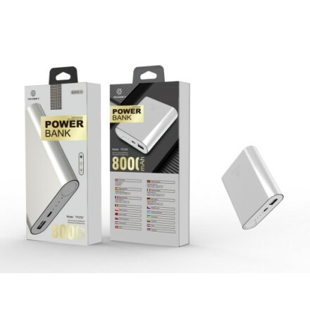 Powerbank 8000Mah 1A 1Usb Snabb och Stabil Laddning