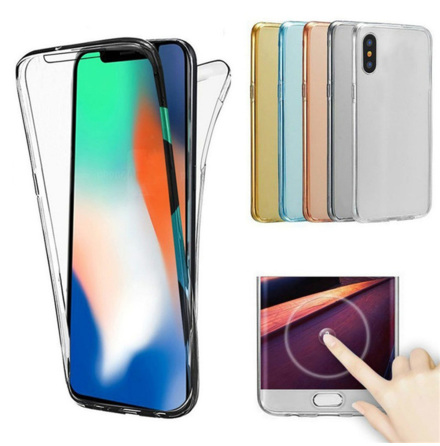 Crystal-Fodral med Touchsensorer (Dubbelsidigt) iPhone XR