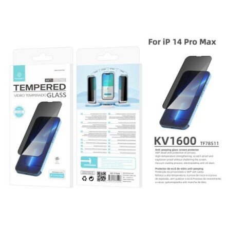 Sk�rmskydd f�r iPhone 14ProMax - Anti-Peeping