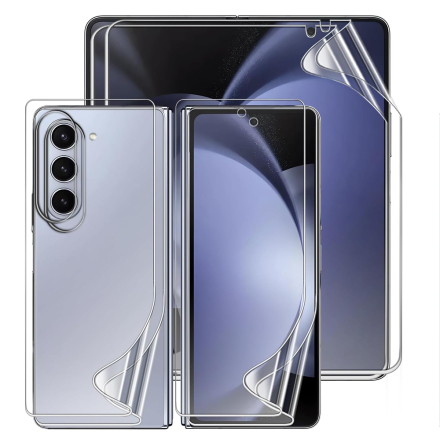 4-in-1 Z Fold 5 Hydrogel Skrmskydd & Kameralinsskydd