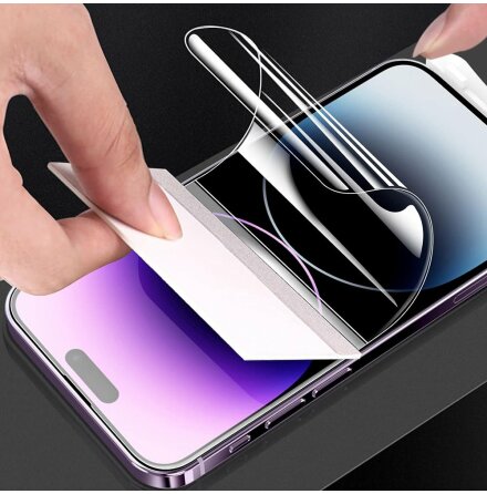 iPhone 15 pro Hydrogel Sk�rmskydd HD 0,2mm