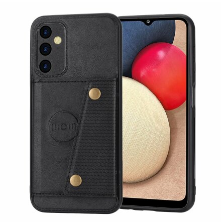 Lyxigt PC L�der Retro Flip Fashion Pl�nboksfodral F�r A35 5G