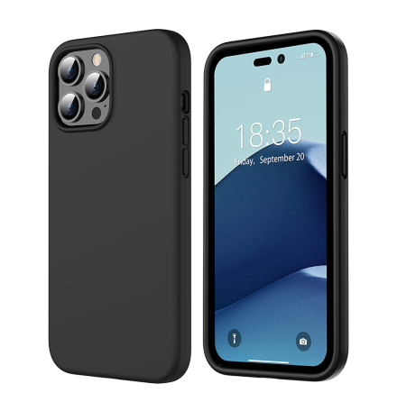 iPhone 16 Pro Max - Overtrffat Skyddskal i Matt Silikon