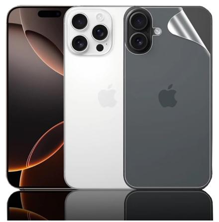 iPhone 16 Plus Baksida Hydrogel Sk�rmskydd HD 0,2mm