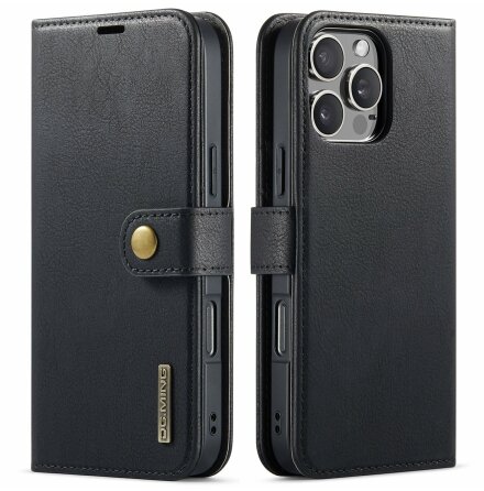 iPhone 15 Pro - Magnetiskt 2-i-1 Plnboksfodral med Kortfack