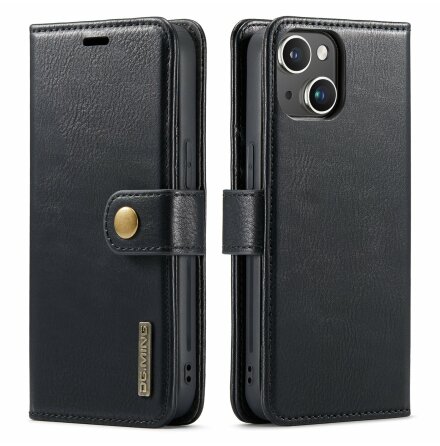 iPhone 14 - Elegant Plnboksfodral med Avtagbart Skal