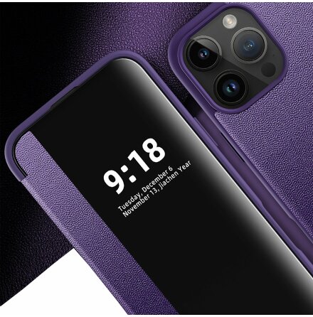 iPhone 13 Pro  Smart Fodral med Visningsfnster & Kortplats