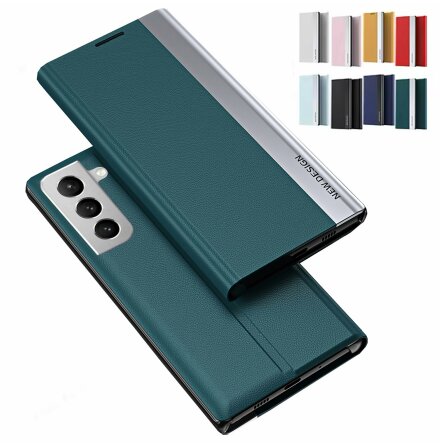 Samsung Galaxy S23 Fodral - Spegelfinish & kickstand 
