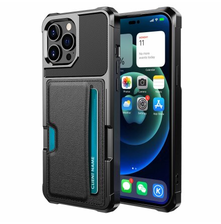 iPhone 14 Pro Max Kortfodral - Skydda och Frvara Kort i Ett
