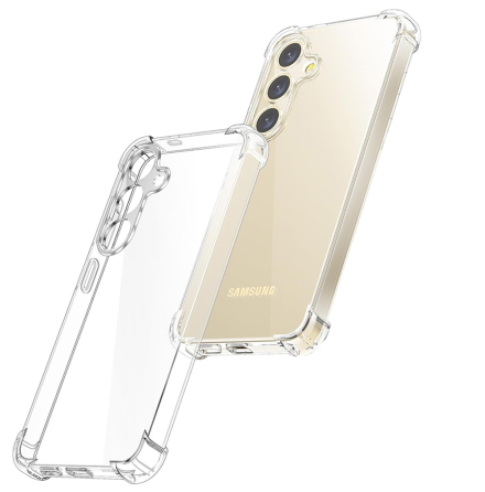 Samsung Galaxy S24 FE - Skyddande Stilrent Silikonskal