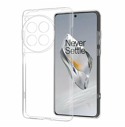 Oneplus 12 5G - Sttdmpande TUNT Silikonskal Hg Absorvationsfrmga