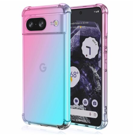 Google Pixel 9 - Reptligt och Transparent Silikon Skal