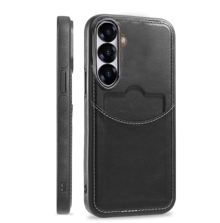 Samsung Galaxy S24 - Tunt & Praktiskt Leman Skal med Kortfack