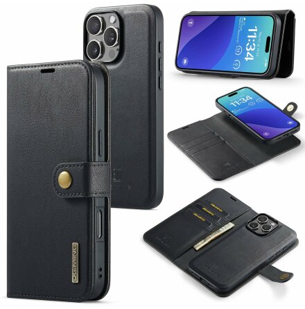 iPhone 12 Pro Max - Exklusivt Lderfodral med Korthllare