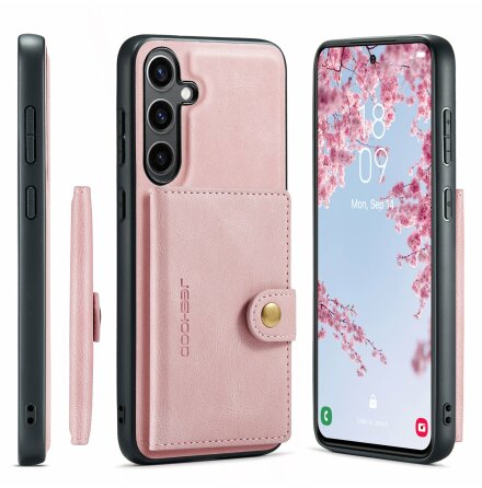 Samsung Galaxy S25 - Funktionellt skal med magnetisk korthllare