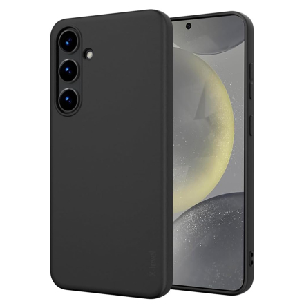 Samsung Galaxy S25 Plus - Nillkin Matt Silikonskal Svart