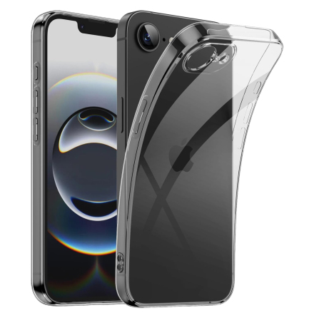 iPhone 16 E  Ultratunt transparent skyddsskal