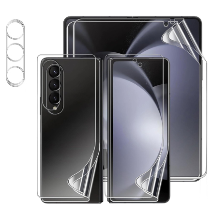 Samsung Galaxy Z Fold 7 Hydrogel Huvudskrm + Baksida & Kameralinsskydd