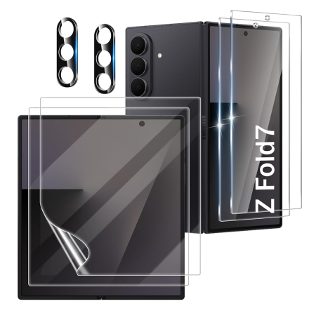 Samsung Galaxy Z Fold 7 4in1 Hydrogel Skrmskydd & kameralinsskydd